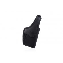 OWB nylon holster with thumb break and adjustable gun draw retention screws