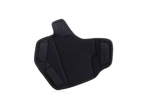 Dual angle open top OWB nylon holster