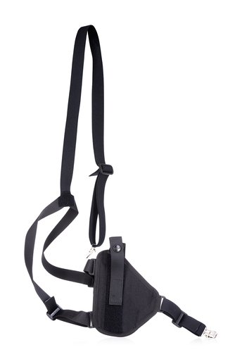 Nylon horizontal shoulder holster