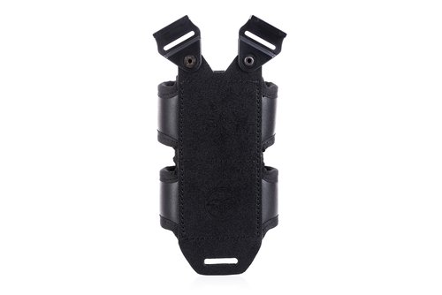 Double speedloader nylon pouch for shoulder system