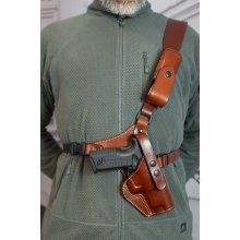 FORESTER style chest leather holster