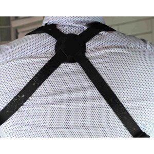 Nylon cross shoulder harness