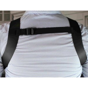 Cross shoulder harness