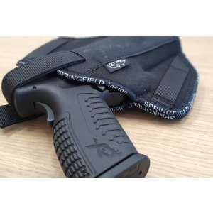 Universal Nylon Holster with Paddle for Gun with Laser/Light