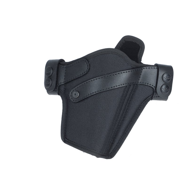 Exclusive Nylon Holster with leather belt straps