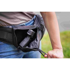 Simple CrossBody bag for concealed gun carry