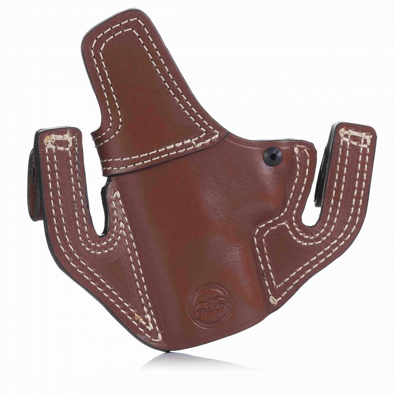 Timeless IWB/OWB leather holster with snaps | Falco