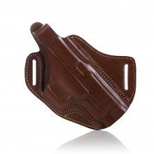 Cross draw holster leather