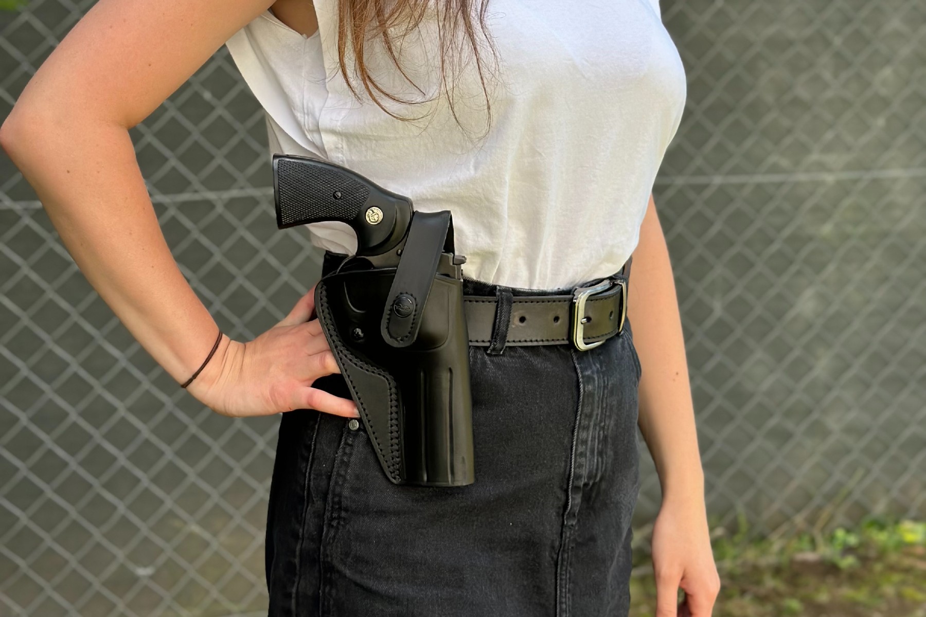 Holster with Belt Tunnel