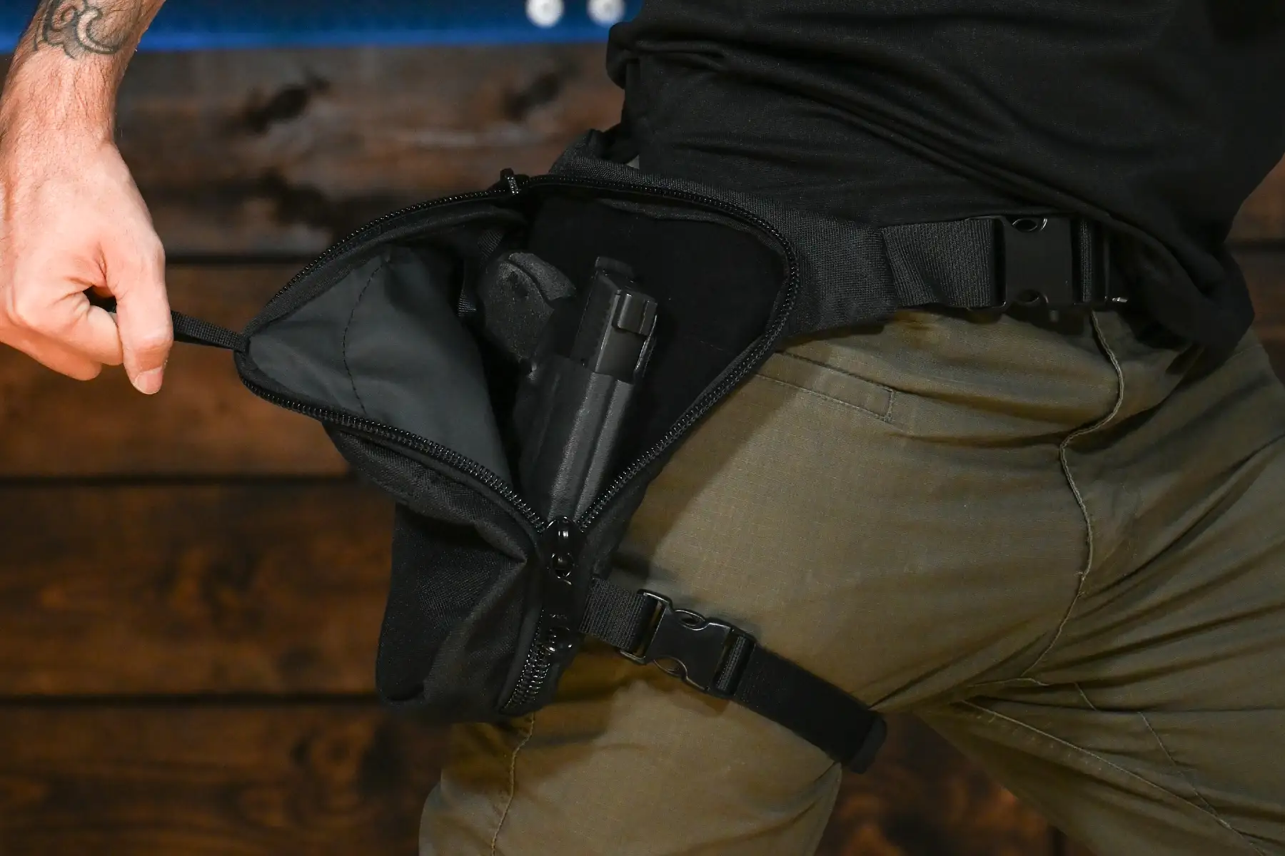 tactical drop leg bag