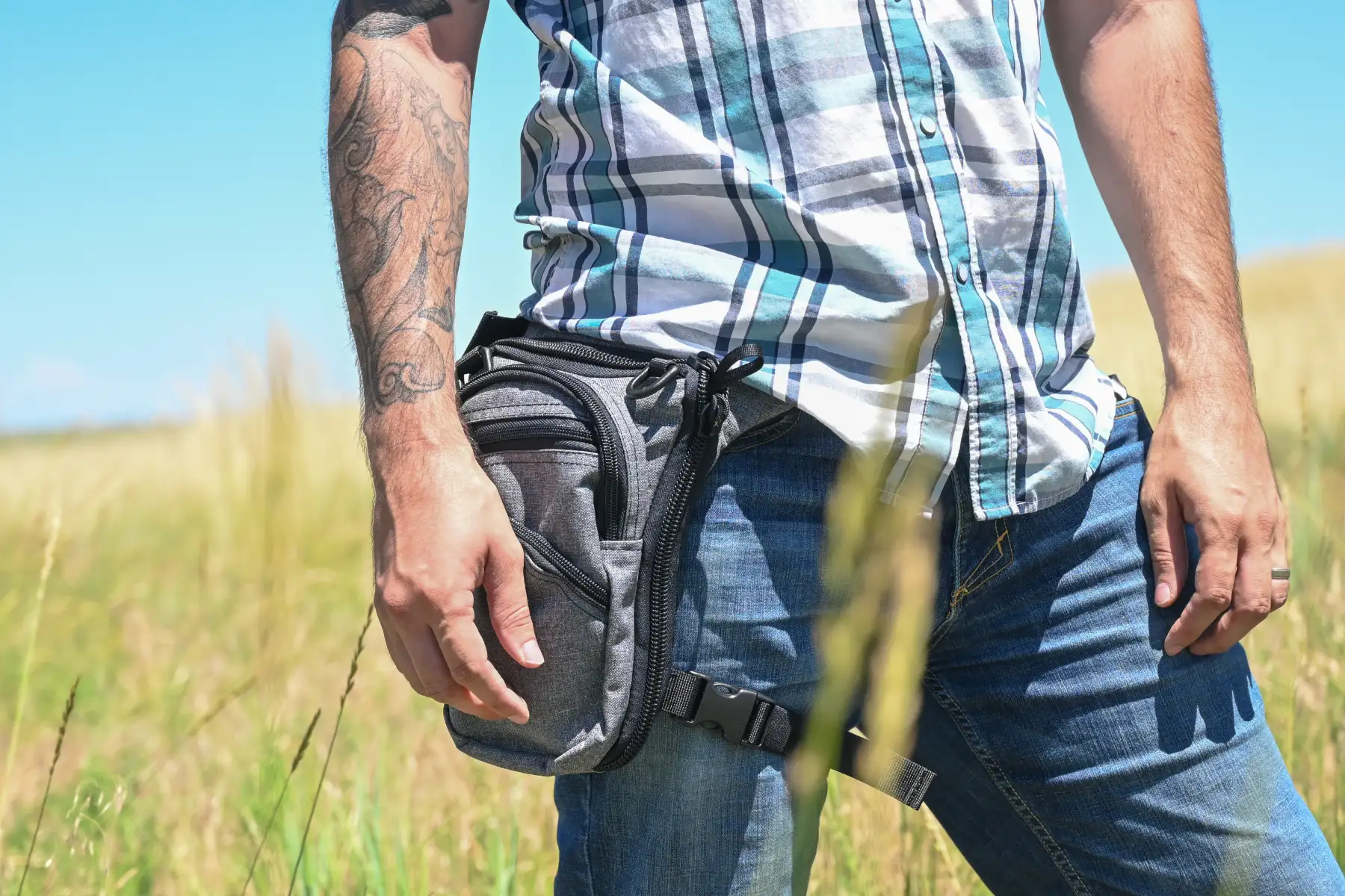 Concealed carry thigh bag hotsell