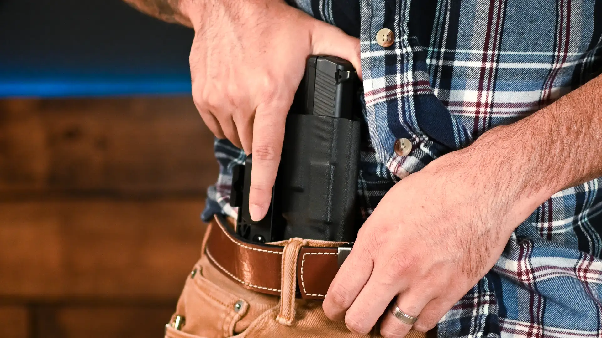 Kydex in the waistband holster